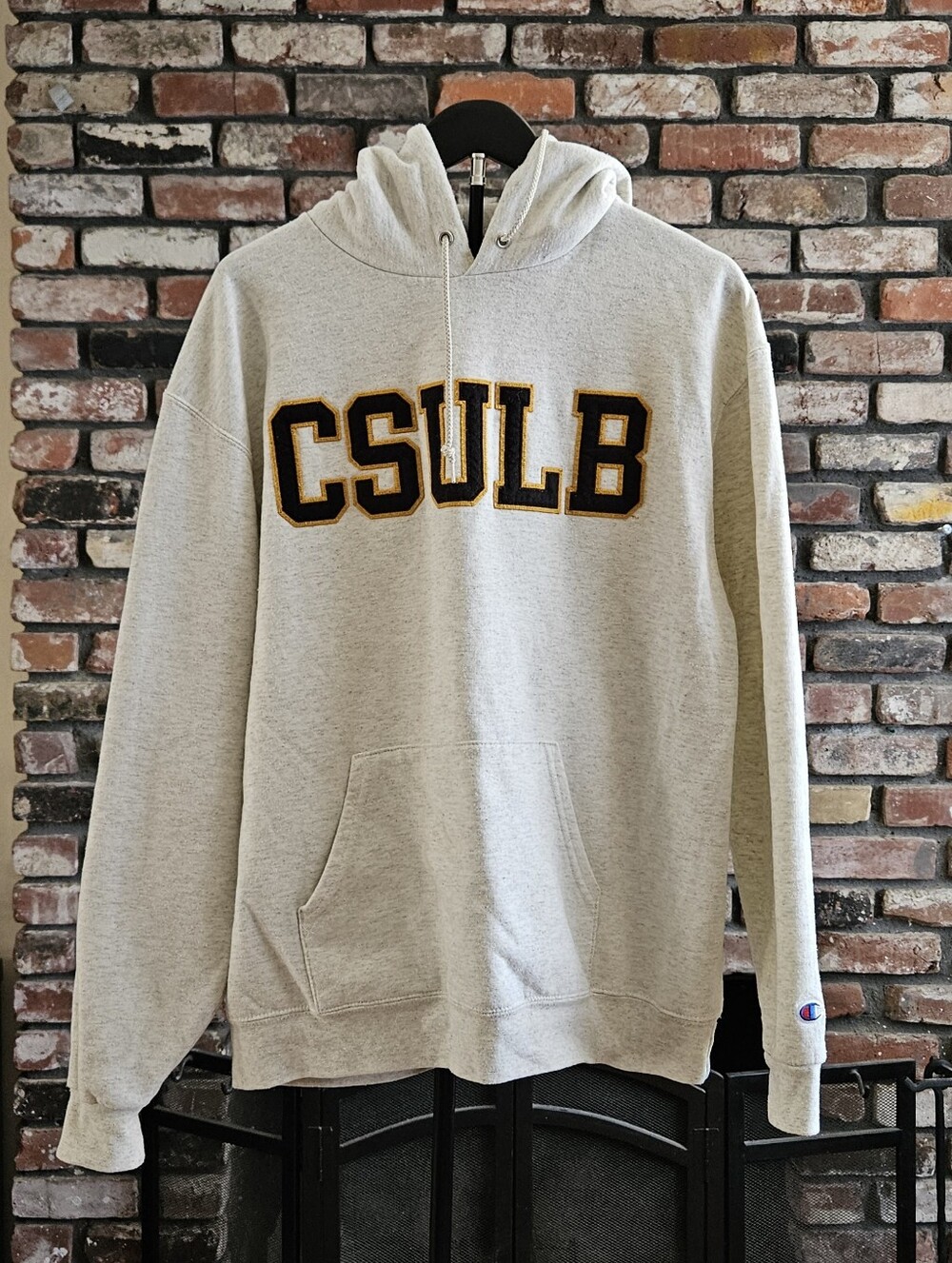 CSULB Hoodie Light Gray Heather